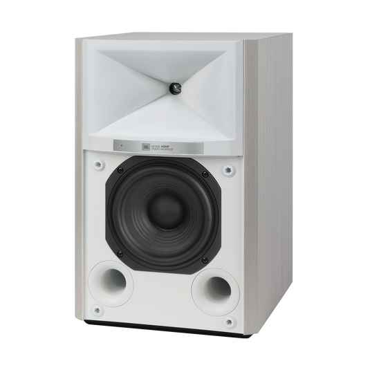 4305P Studio Monitor - White Aspen - Powered Bookshelf Loudspeaker System - Detailshot 13 image number null