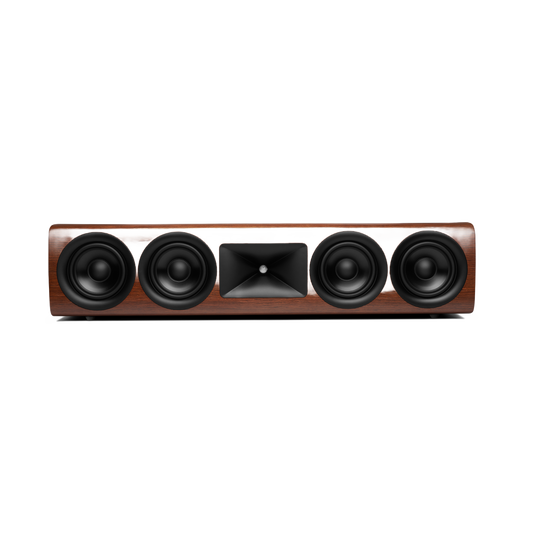 HDI-4500 - Walnut - 2 ½-way Quadruple 5.25-inch (130mm) Center Channel Loudspeaker - Hero image number null