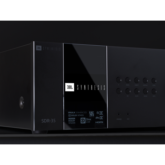 SDR-35 - Black - 16-channel Class G Immersive Surround Sound AV Receiver - Detailshot 2 image number null
