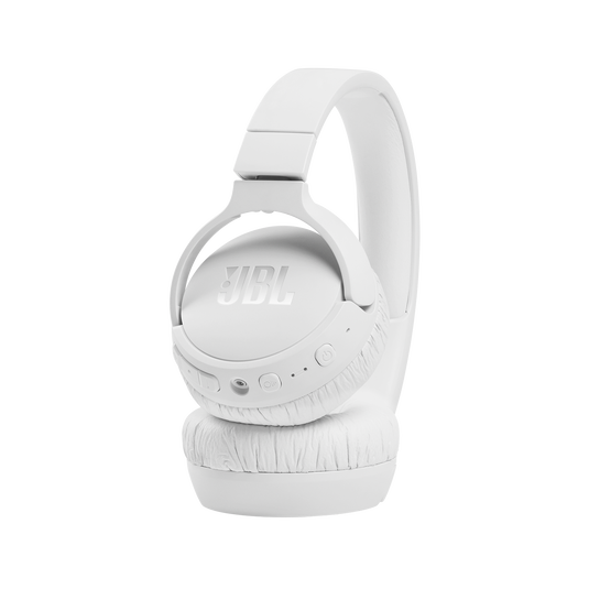 JBL Tune 660NC - White - Wireless, on-ear, active noise-cancelling headphones. - Detailshot 4 image number null
