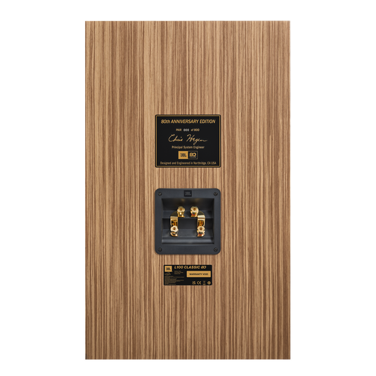 L100 Classic 80 - Brown - 12-inch (300mm) 3-way Bookshelf Loudspeaker - Anniversary Edition - Detailshot 5 image number null