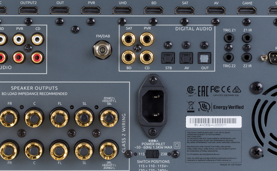 SDR-35 HDMI 2.0b 4K Ultra HD with 8 Inputs and 2 Outputs, Plus Dolby Vision and HDR10+ Compatibility - Image