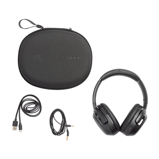 JBL Tour One M2 - Black - Wireless over-ear Noise Cancelling headphones - Detailshot 8 image number null