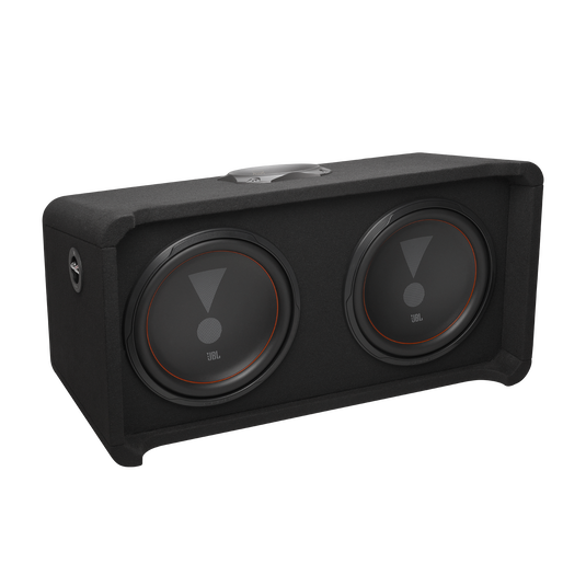 CLUB 1200D - Black - Ported enclosure with two 12" (300mm) Club subwoofers - Detailshot 1 image number null