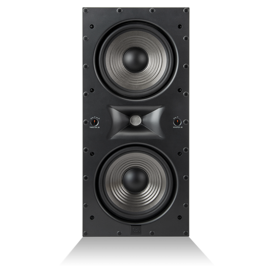 Studio 66LCR - White - Dual 6.5" (165mm) 2-way In-Wall Loudspeaker - Top image number null