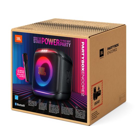 JBL PartyBox Encore 2 | Portable party speaker with 1 mic