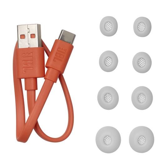 JBL Live Beam 3 - Silver - True wireless noise-cancelling closed-stick earbuds - Detailshot 13 image number null