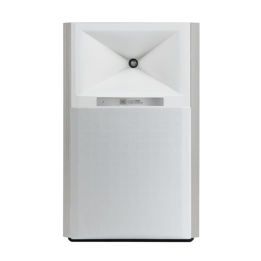 4305P Studio Monitor - White Aspen - Powered Bookshelf Loudspeaker System - Detailshot 10 image number null