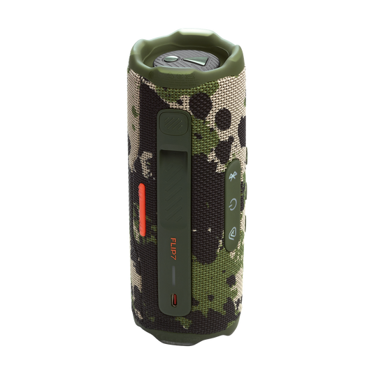 JBL Flip 7 - Squad - Portable waterproof and drop-proof  speaker - Back image number null