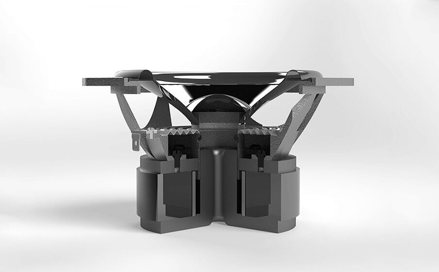 HDI-3600 8" (200mm) Advanced Aluminum Matrix cast-frame woofers. - Image
