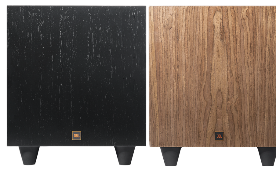 L10cs Classic Series Subwoofer Black and Natural Walnut Real Wood Veneer - Image