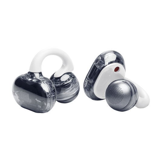JBL Soundgear Clips - White - True wireless open-ear headphones - Front image number null
