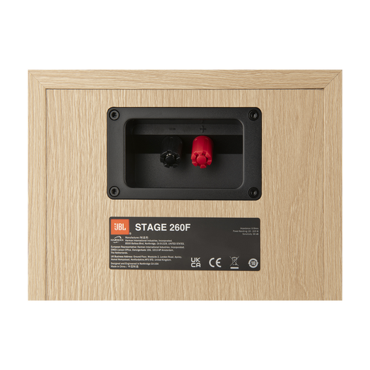 Stage 260F - Latte - 2.5-Way Dual 6.5-inch (165mm) Floorstanding Loudspeaker - Detailshot 9 image number null