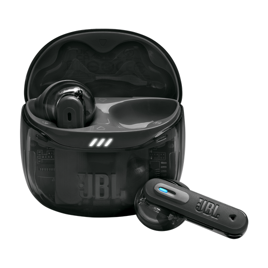 JBL Tune Flex 2 Ghost Edition - Ghost Black - True Wireless Noise Cancelling Earbuds - Hero image number null