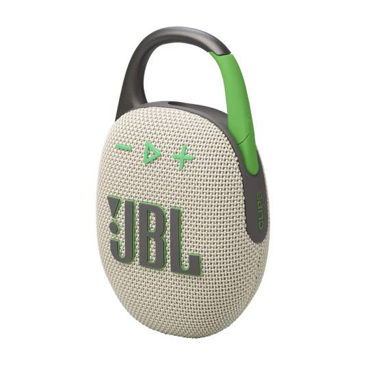 JBL Clip 5 - Sand - Ultra-portable waterproof speaker - Detailshot 1 image number null