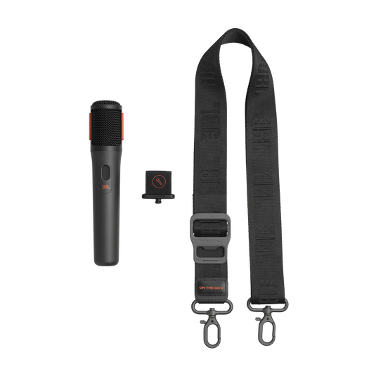 Voor JBL Partybox On-The-Go Schokbestendige Hard EVA Opbergtas Draagtas Met Microfoontas Voor Jbl Partybox On The Go Met Microfoontas