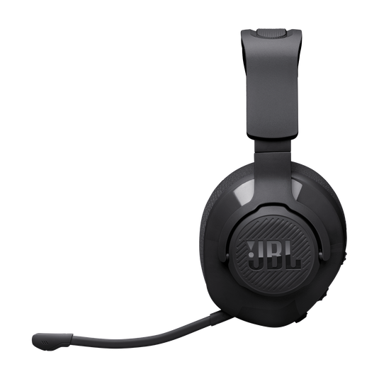 JBL Quantum 360X Wireless - Black - Wireless over-ear gaming headset with detachable boom mic - Left image number null