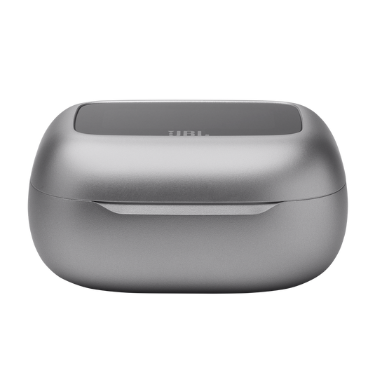 JBL Live Beam 3 - Silver - True wireless noise-cancelling closed-stick earbuds - Detailshot 5 image number null