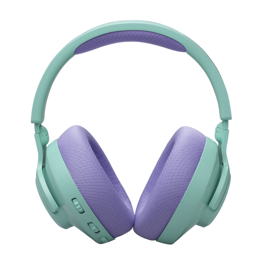 JBL Quantum 360 Wireless - Teal - Wireless over-ear gaming headset with surround sound and detachable mic - Back image number null