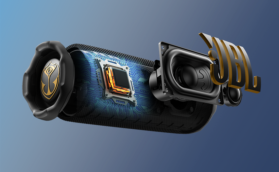 JBL Flip 7 Tomorrowland Bold JBL Pro Sound with AI Sound Boost - Image