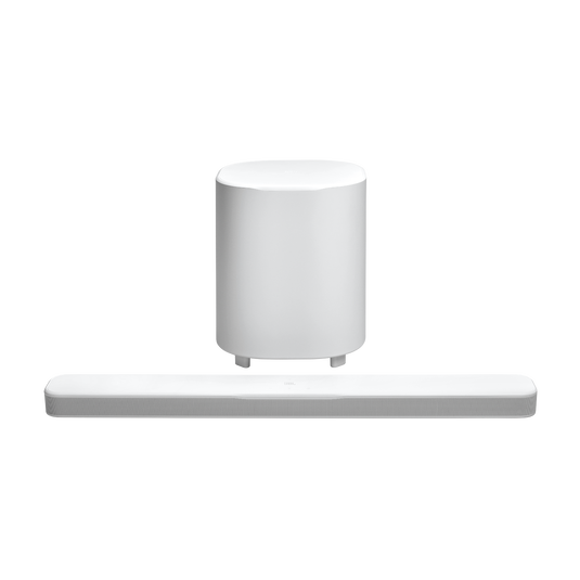 JBL Bar 500MK2 - White - 5.1 channel soundbar system with Dolby Atmos® - Detailshot 1 image number null