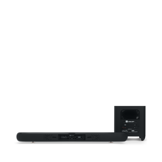 JBL Cinema SB 450 - Black - 4K Ultra-HD soundbar with wireless subwoofer. - Back image number null
