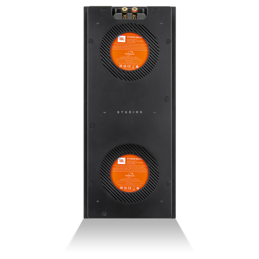 Studio 66LCR - White - Dual 6.5" (165mm) 2-way In-Wall Loudspeaker - Back image number null