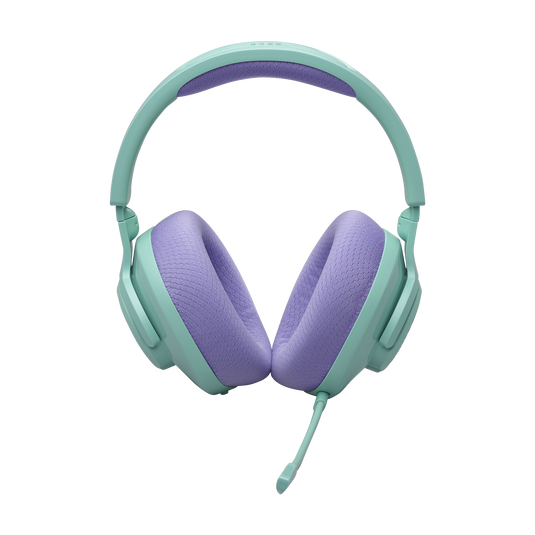 JBL Quantum 360 Wireless - Teal - Wireless over-ear gaming headset with surround sound and detachable mic - Front image number null