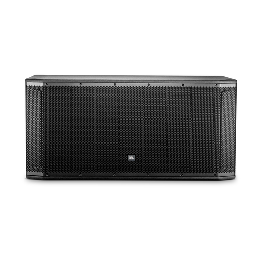 JBL SRX828SP - Black - 18" Dual Self-Powered Subwoofer System  - Front image number null