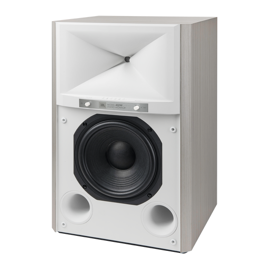 4329P Studio Monitor Powered Loudspeaker System - White Aspen - Powered Bookshelf Loudspeaker System - Detailshot 4 image number null