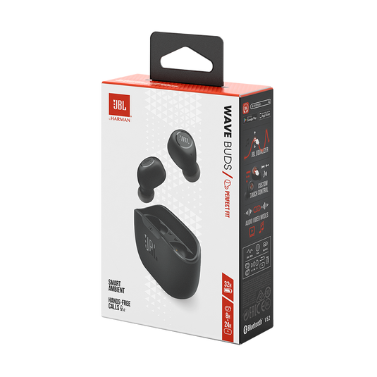 JBL Vibe Buds - Black - True wireless earbuds - Detailshot 10 image number null