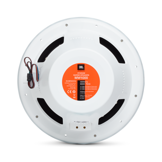 JBL Stadium Marine M1000 - White - Take JBL concert level sound to the high seas. - Back image number null