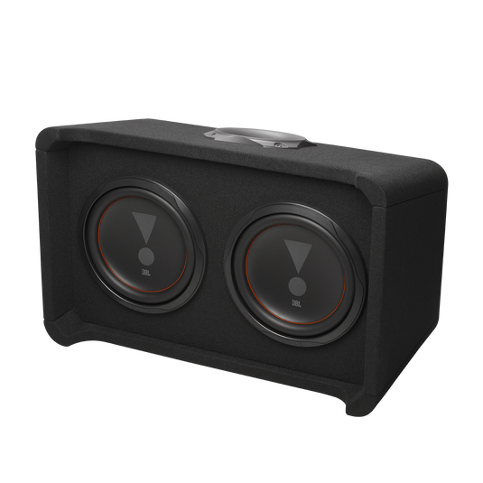 CLUB 1000D - Black - Ported enclosure with two 10" (250mm) Club subwoofers - Detailshot 3 image number null