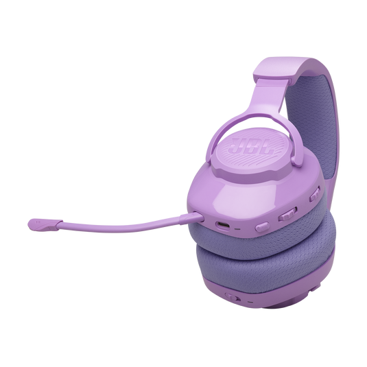 JBL Quantum 360 Wireless - Purple - Wireless over-ear gaming headset with surround sound and detachable mic - Detailshot 5 image number null