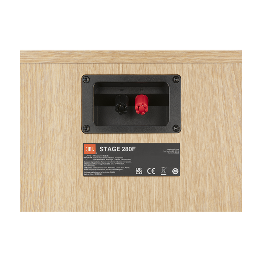 Stage 280F - Latte - 2.5-Way Dual 8-inch (200mm) Floorstanding Loudspeaker - Detailshot 9 image number null