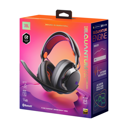 JBL Quantum 950 | Wireless multiplatform gaming headset with