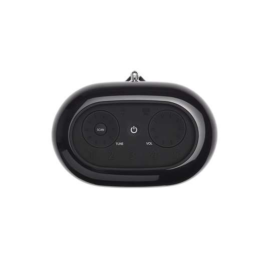 JBL Tuner XL - Black - Portable powerful DAB/DAB+/FM radio with Bluetooth - Top image number null