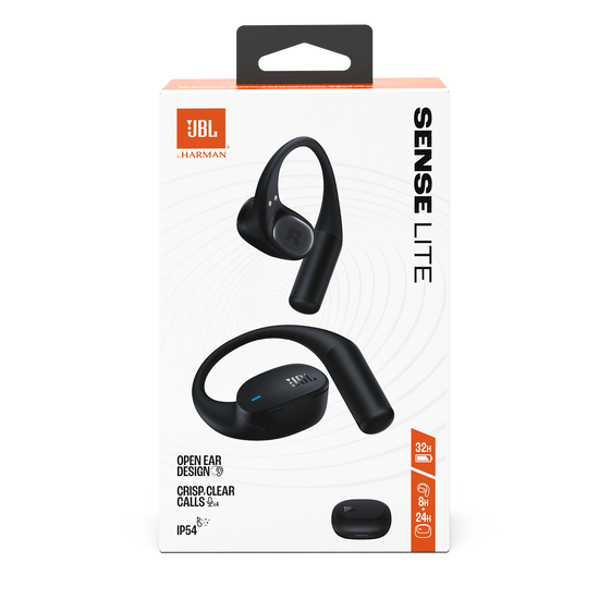 JBL SENSE LITE （黒）ワイヤレスイヤホン JBL Sense Lite True Wireless Open-Ear Headphones in Black