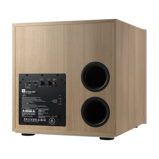 Stage 220P - Latte - 12-inch (300mm) 500W Powered Subwoofer - Detailshot 6 image number null