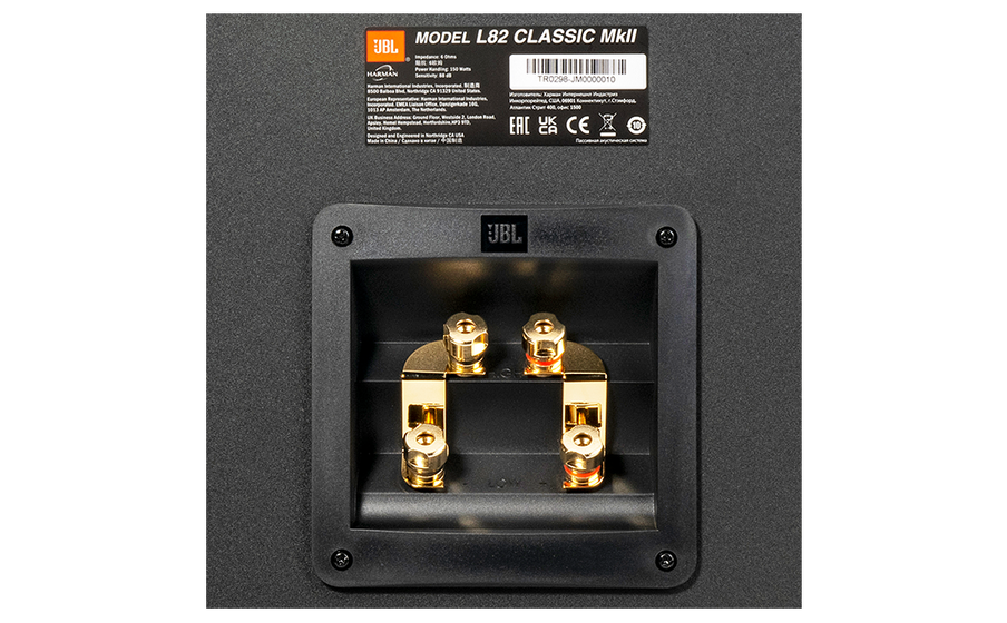 L82 Classic MkII Bi-wire / Bi-amp crossover network with dual sets of gold-plated binding posts - Image
