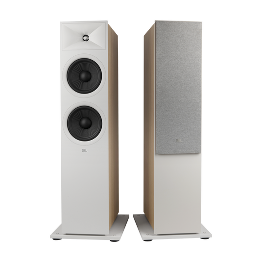 Stage 280F - Latte - 2.5-Way Dual 8-inch (200mm) Floorstanding Loudspeaker - Hero image number null