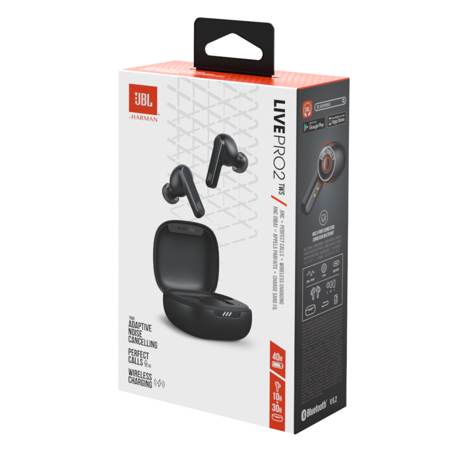 JBL ワイヤレスイヤホン LIVE PRO2 TWS ブラック ジェイビーエル