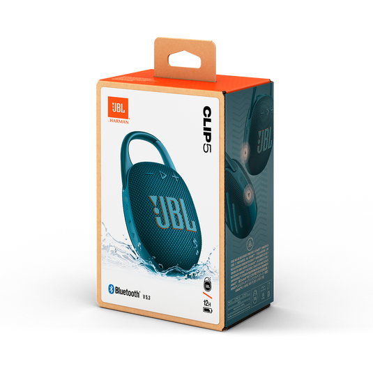 JBL Clip 5 - Blue - Ultra-portable waterproof speaker - Detailshot 15 image number null