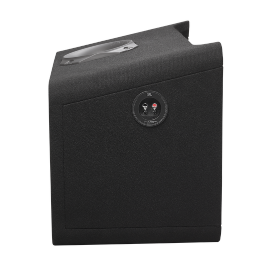 CLUB 1000D - Black - Ported enclosure with two 10" (250mm) Club subwoofers - Left image number null