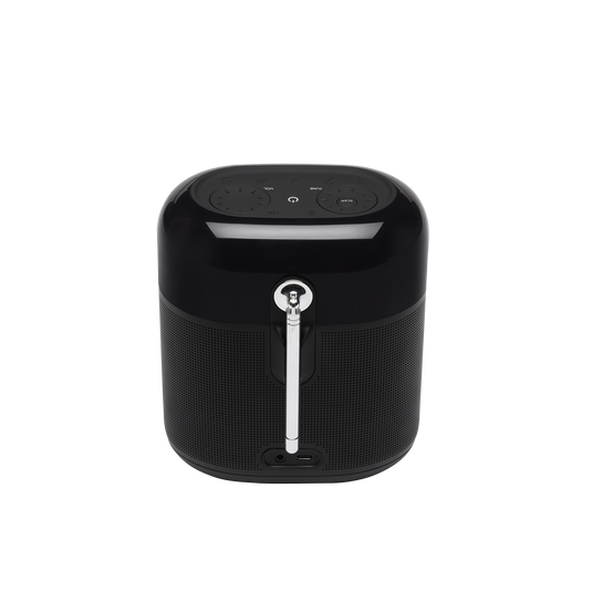 JBL Tuner XL FM - Black - Portable powerful FM radio with Bluetooth - Back image number null