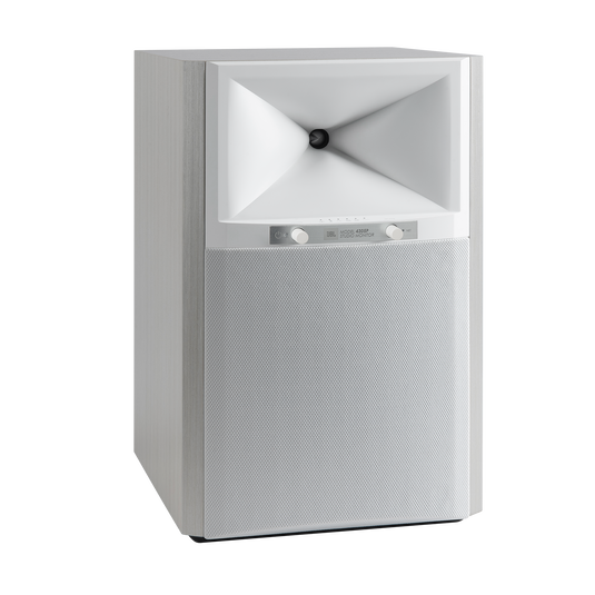 4305P Studio Monitor - White Aspen - Powered Bookshelf Loudspeaker System - Detailshot 5 image number null
