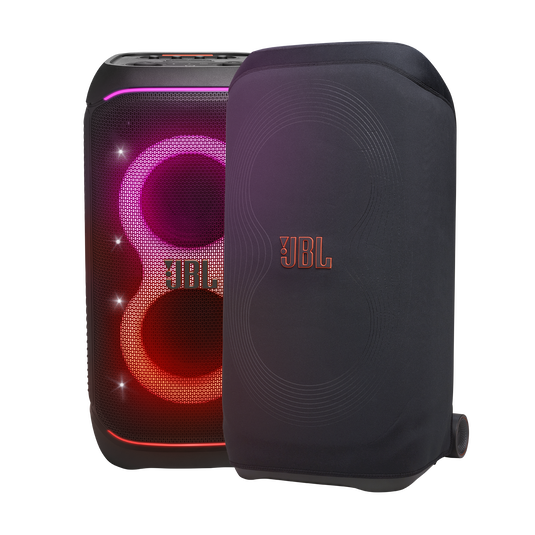 JBL PartyCover Stage 320 - Black - Protective cover for JBL PartyBox Stage 320 speakers - Left image number null