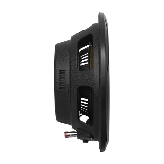 CLUB 102SL - Black - Shallow-mount 10" (250mm) component subwoofer with switchable 2- or 4-ohm impedance - Left image number null