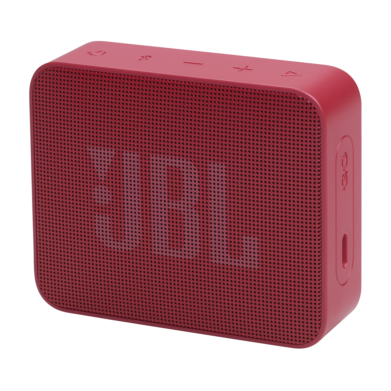JBL רמקול Bluetooth נייד קומפקטי עם עמידות למים IPX7 דגם GO Essential שחור / אדום / כחול