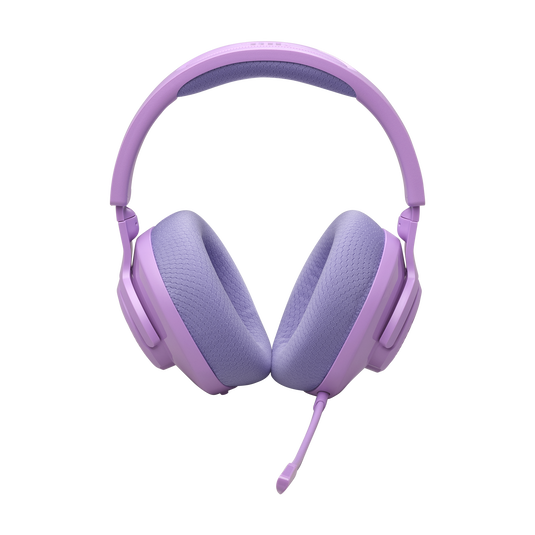 JBL Quantum 360 Wireless - Purple - Wireless over-ear gaming headset with surround sound and detachable mic - Front image number null